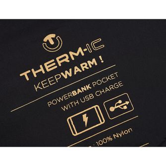 Дамска отопляема жилетка Therm-ic, черна