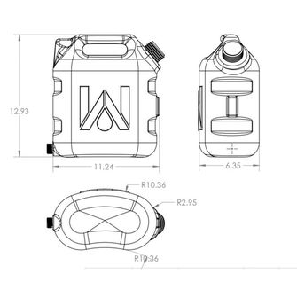 Резервоар за вода Klymit GoSpout 2 Gallon