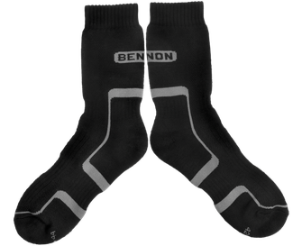 BENNON TREK SOCK чорапи за трекинг, черни/сиви