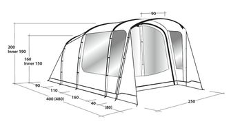 Outwell Палатка Ashwood 3