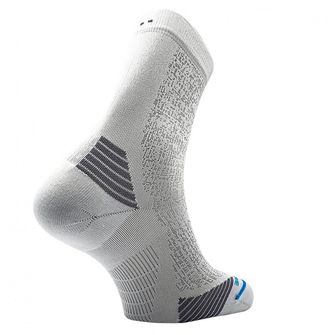 TEKO Олекотени чорапи за бягане eco RUN 2.0 SHORT CREW бели
