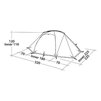 Robens Stan Lodge за 3 души