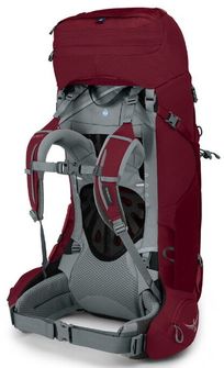 Туристическа раница OSPREY ARIEL 55 II,  claret red