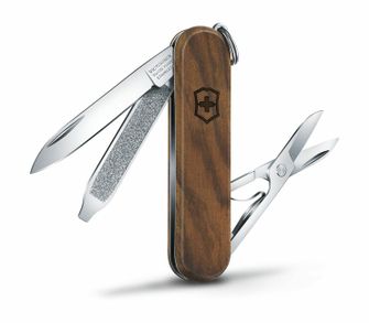 Многофункционален нож Victorinox Classic SD Wood 58 мм, орехово дърво, 5 функции