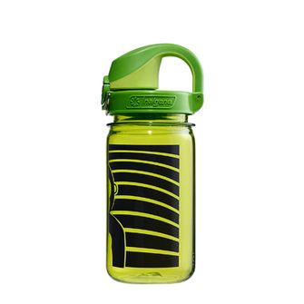 Nalgene Бебешка бутилка за вода Grip-n-Gulp Sustain 0,35 L зелена маймуна