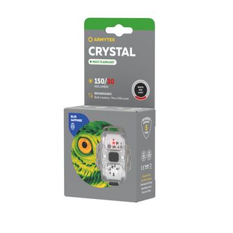 ArmyTek F07001B Crystal Blue Преносим фенер LED син, прозрачен