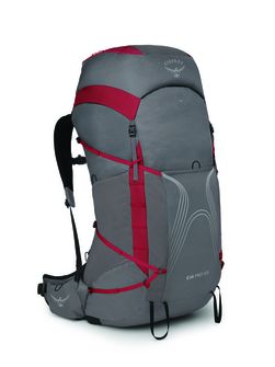 Туристическа раница OSPREY EJA PRO 55,  dale grey/poinsettia red