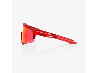 100% Speedcraft LE Слънчеви очила Peter Sagan, Gloss Translucent Red - Hiper Red Mirror