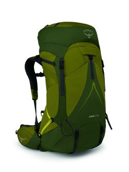 Туристическа раница OSPREY ATMOS AG LT 65,  scenic valley/green peppercorn