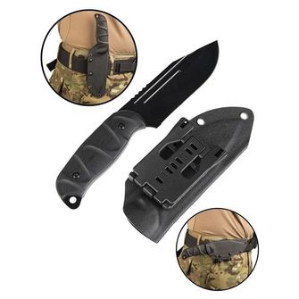 Mil-Tec Нож G10 с калъф Kydex, черен