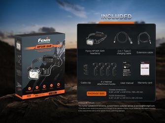 Акумулаторна челна лампа Fenix Fenix HP35R SAR