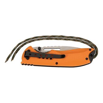 Джобно ножче Herbertz 9,7 cm, черно-оранжево, пластмаса