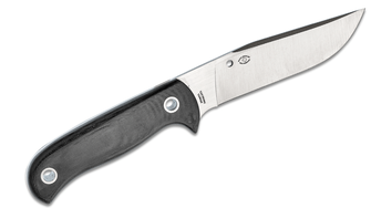 Spyderco Bradley Bowie нож с фиксирано острие, 13 см, черен, G10, калъф