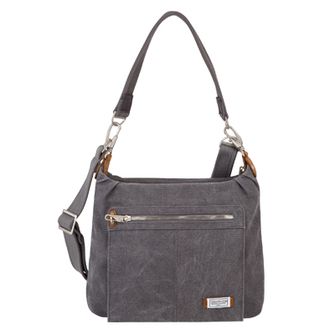 Travelon Раница против кражба сива Heritage Hobo bag