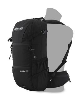 Раница Pinguin Flux 15, 15 L, черна