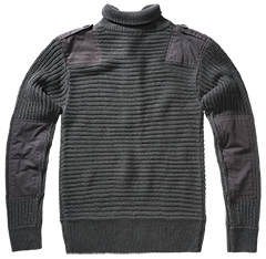 Алпийски пуловер Brandit, антрацит