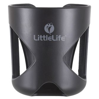 LittleLife Поставка за бутилка или чаша за детска количка, черна