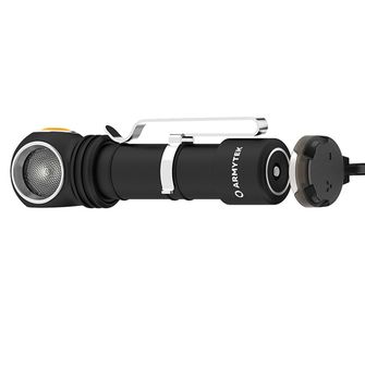 ArmyTek Wizard C2 Pro Magnet Бял LED ръчен фенер с магнитен държач 2500 lm 4800 h 65