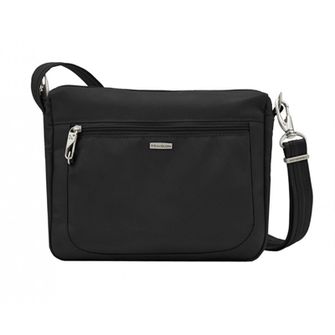 Travelon Чанта за рамо против кражба Black Crossbody Classic