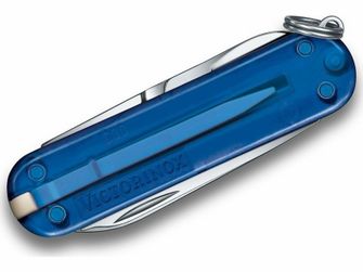 Мултифункционален нож Victorinox Classic SD Deep Ocean 58 мм, прозрачно син, 7 функции