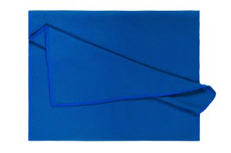 BasicNature Спортна кърпа CoolSport Towel 30 x 100 cm синя