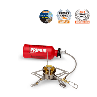 Готварска печка PRIMUS OmniFuel II с бутилка за гориво и калъф