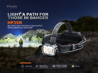 Акумулаторна челна лампа Fenix Fenix HP35R SAR