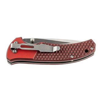 Едноръко джобно ножче Herbertz 9cm, G10, червено-черно