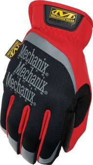 Ръкавици Mechanix FastFit, черни/червени