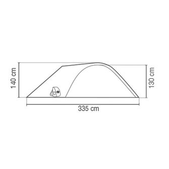 Палатка Coleman Darwin Plus за 4 души