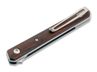 Böker Plus Kwaiken Air Mini Cocobolo, джобно ножче 7,8cm, дървено