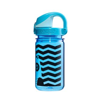 Бебешка бутилка за вода Nalgene Grip-n-Gulp Sustain 0,35 blue owl