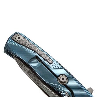 Lionsteel Луксозен джобен нож с масивна титаниева дръжка ROK DD BL