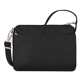 Travelon Чанта за рамо против кражба Black Crossbody Classic