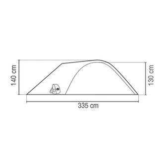 Палатка Coleman Kobuk BlackOut plus за 4 души