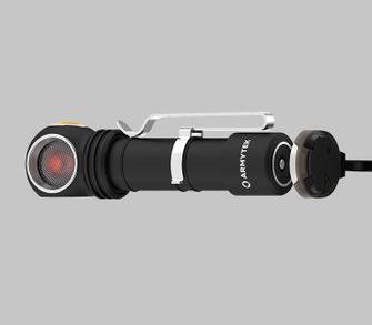 ArmyTek Wizard C2 WR Magnet Бял и червен LED фар с магнитен държач 1100 lm мощност на батерията 3 h 65 g