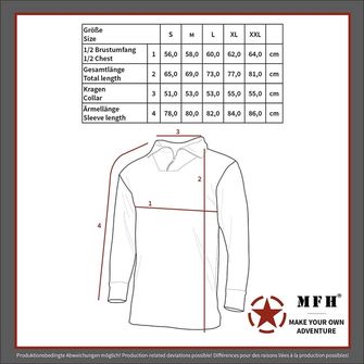 MFH Professional Американска тактическа риза с дълъг ръкав, HDT-camo FG