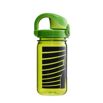 Nalgene Бебешка бутилка за вода Grip-n-Gulp Sustain 0,35 L зелена маймуна