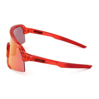 100% слънчеви очила S3 LE - Peter Sagan, Gloss Translucent Red - Hiper Red Mirror