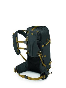 Туристическа раница OSPREY TALON VELOCITY 20,  dark charcoal/tumbleweed yellw