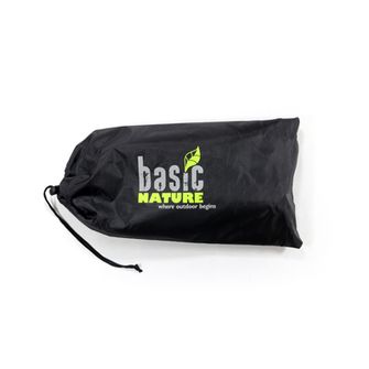 BasicNature Сгъваем стол Compact черен / оранжев