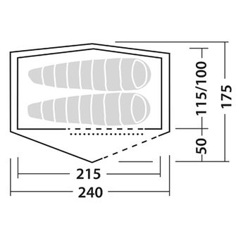 Палатка Robens Starlight за 2 души