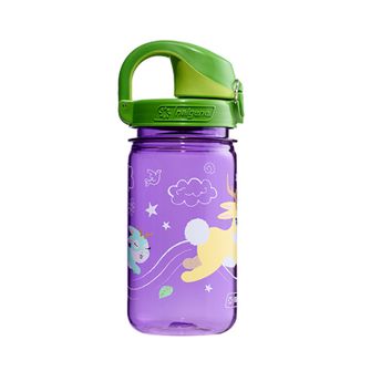 Nalgene Детска бутилка за вода Grip-n-Gulp Sustain 0,35 L лилава чакалопа