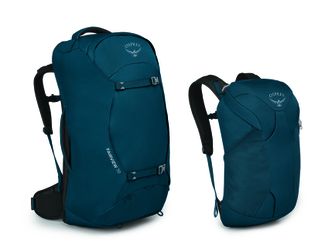 Чанта OSPREY FAIRVIEW 70,  night jungle blue