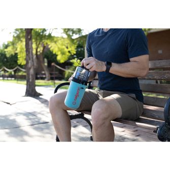 Носител за бутилка Nalgene Cool Stuff тюркоазен