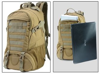 DRAGOWA TACTICAL Тактическа раница Bravo 27 L, черна