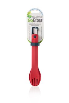 Humangear Cutlery GoBites BIO K/F/S червен