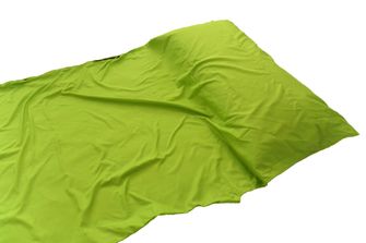 Origin Outdoors Правоъгълна зелена подложка за спален чувал от микрофибър