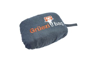 Grüezi-Bag Feater Отопляема подложка за спален чувал с USB интерфейс, синя