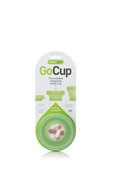 humangear GoCup сгъваема, хигиенична и опакована чаша за пътуване &#039; 237 ml зелена